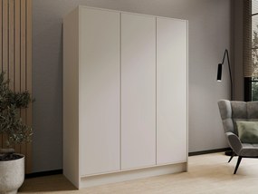 Kledingkast Arecibo 101, Kasjmier, 200x150x51cm, 130 kg, Kledingkast deuren: Met scharnieren, Aantal planken: 4, Aantal planken: 4