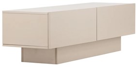 TV Meubel Met Opbergruimte Beige - 160x47x45cm.