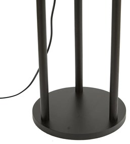 Moderne vloerlamp zwart - Stojon