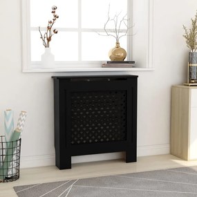 vidaXL Radiatorombouw 78 cm MDF zwart