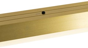 Eettafel / Eetkamer Verstelbare hanglamp goud 150 cm incl LED - Lamba Modern Binnenverlichting Lamp