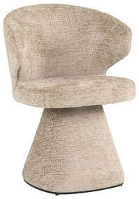 Richmond Interiors Gatsbi Design Stoel Met Stoffen Poot Zandkleur Desert Renegade