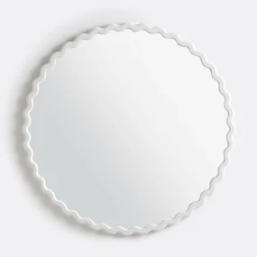 Gegolfde spiegelØ60 cm, Nadima
