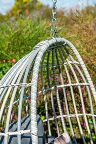 Hangstoel Panama swing egg - Cloudy grey