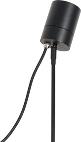 Moderne prikspot zwart AR70 verstelbaar IP44 - Solo