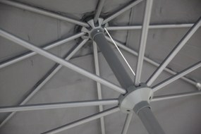 Camello Valerio Stokparasol Xm (excl.voet) Aluminium Grijs