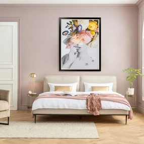 Kare Design Flower Lady Pastel Portret Met Bloemen