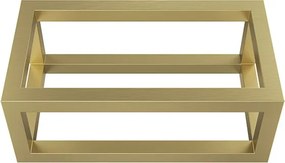 Mueller Gold frame voor fontein 40x22cm messing geborsteld