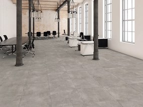 Vloertegel 90x90 Cm Betonlook Bonn Taupe Grijs RBT117