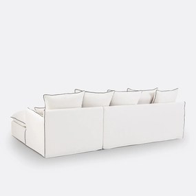 Hoes voor hoekbank, dik linnen, Odna