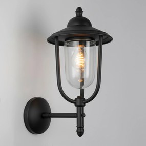 Muurlamp Picardy Antiek Zwart