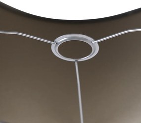 Velours lampenkap grijs 35/35/20