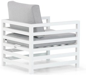 Tuinstoel Aluminium Wit Domani Furniture Linde  white