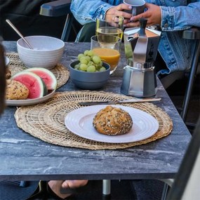 Travellife Sorrento inklapbare kampeertafel dark grey - 100 x 70 x 72,5 cm