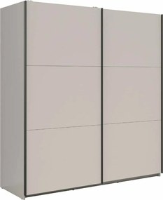 Kledingkast Livevaro 109, Kasjmier, 196x183x60cm, 137.8 kg, Kledingkast deuren: Schuivend, Aantal planken: 5, Aantal planken: 5