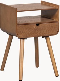 Nachtkastje Nils met lade in houtlook