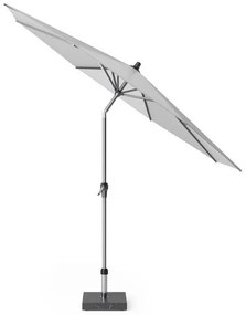 Riva parasol 300 cm rond lichtgrijs met kniksysteem