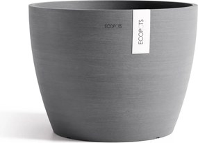 Ecopots bloempot Stockholm 45 - Rond - Grey -Ø45 x H34,2 cm