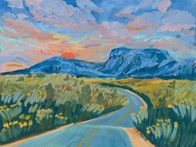 Ilustratie The road, Eleanor Baker