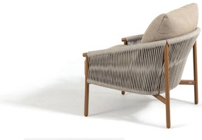 4 Seasons Outdoor Milos loungestoel amber  Loungestoel    taupe weerbestendig
