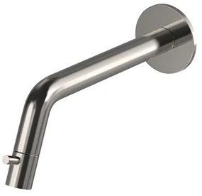 Hotbath Buddy Fonteinkraan - uitloop 18.6cm - inbouw - inkortbaar - geborsteld nikkel UW001GN