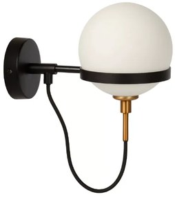 Lucide Feline wandlamp 35W zwart