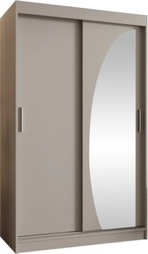 Kledingkast Hartford 501, Kasjmier, 200x120x62cm, 109 kg, Kledingkast deuren: Schuivend