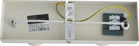 Moderne plafondspot beige 2-lichts kantelbaar - Jeana