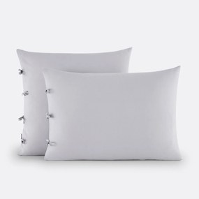 Effen kussensloop te strikken in katoen , Scenario