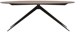 Goossens Excellent Eettafel Uniek, Ovaal 180 x 110 cm