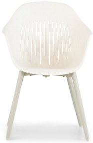Tuinstoel Kunststof Taupe-naturel-bruin Lifestyle Garden Furniture Lissabon