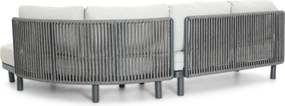 Hoek loungeset 5 personen Rope Grijs  Santika Furniture Santika