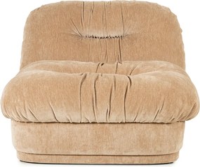 Fauteuil Met Geplooide Stof