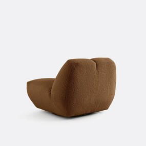 Draaifauteuil, dikke badstof, Nuria