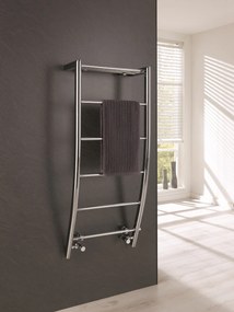 Eastbrook Biava Corinium design radiator 120x50cm Chroom 304 watt