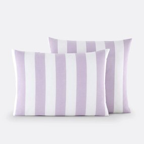 Kussensloop in katoen, Tamori Violet