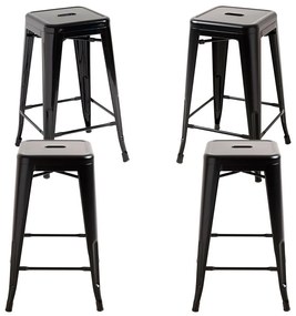 Pak 4 lage Torix krukken