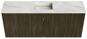 Mondiaz Joya DLux 100cm toiletmeubel shadow met wastafel faye midden 1 kraangat ostra