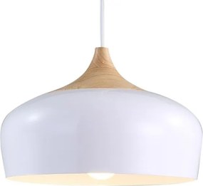 Enkele hanglamp Bari Wit