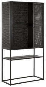 Must Living Spiderman Kast Op Hoge Poten Zwart - 88x40x175cm.