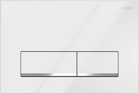 Mexen Fenix 12 spoelknop, glanzend wit - 601200