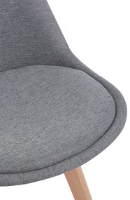 Set 4 Synk Stoffen Stoelen