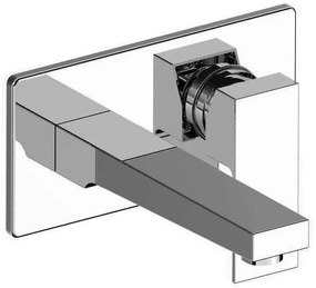 Lambini Designs Modena inbouw wastafelkraan chroom