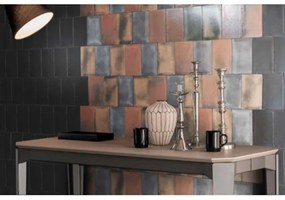 Terre d'Azur Spatula Metallo wandtegel 10x20cm brons mat - 26 stuks per doos
