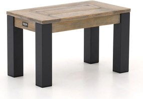 Picknickbank ROUGH  | Teakhout | 1 persoon | Tuinbank Grijs/Old Teak Greywash | 75cm | Kees Smit Tuinmeubelen