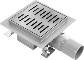 Lineaire afvoer REA Line Brush Steel 15x15
