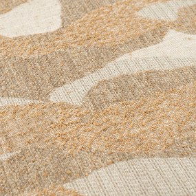 Halbank Grafische Print Taupe