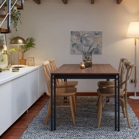 Kave Home Alsie Landelijke Houten Stoel Naturel