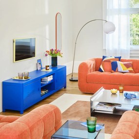 TV-meubel van metaal, breedte 180 cm, LIVONA