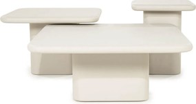 By-Boo Siminto Cement Salontafel Vierkant 80 Cm - 80 X 80cm.